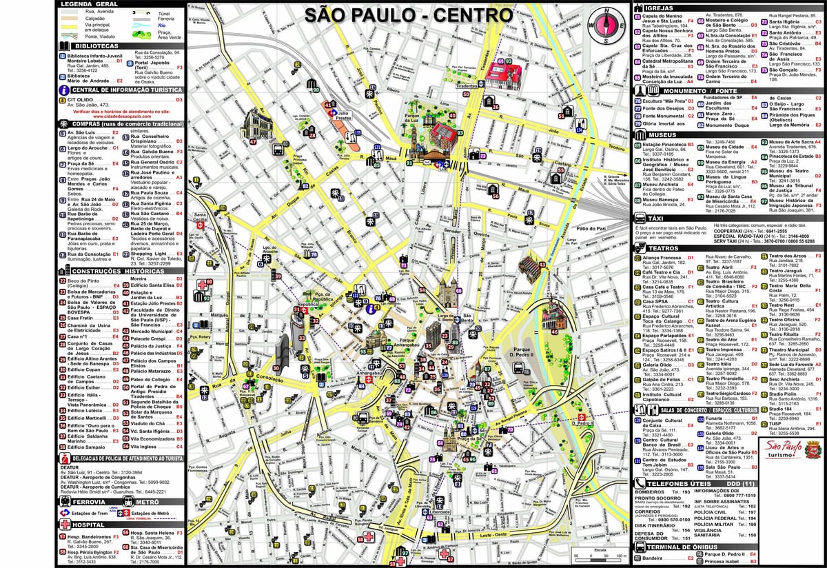 Sao Paulo mapie