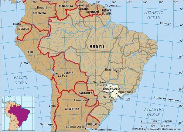 Sao Paulo mapie
